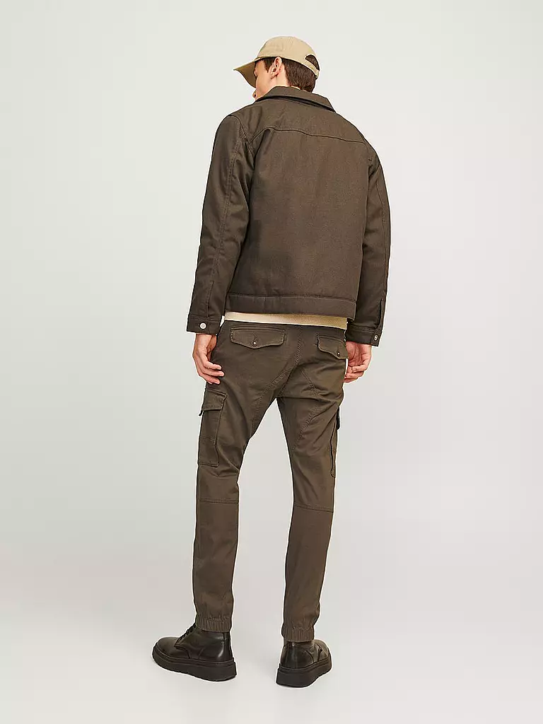 JACK & JONES | Cargohose JPSTPAUL JJFLAKE  | braun