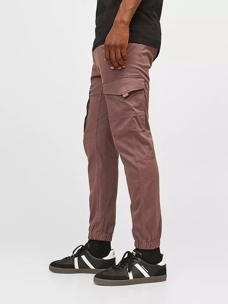 JACK & JONES | Cargohose JPSTPAUL JJFLAKE  | beere