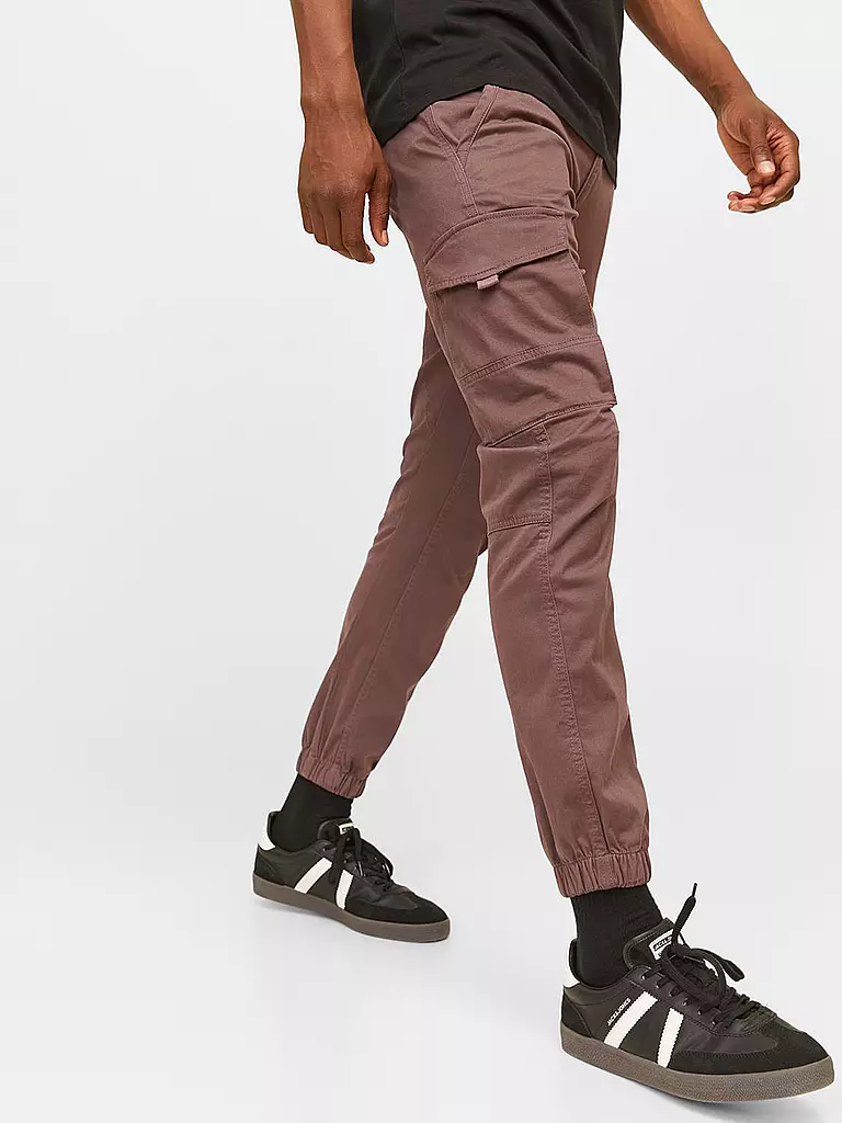 JACK & JONES | Cargohose JPSTPAUL JJFLAKE  | beere