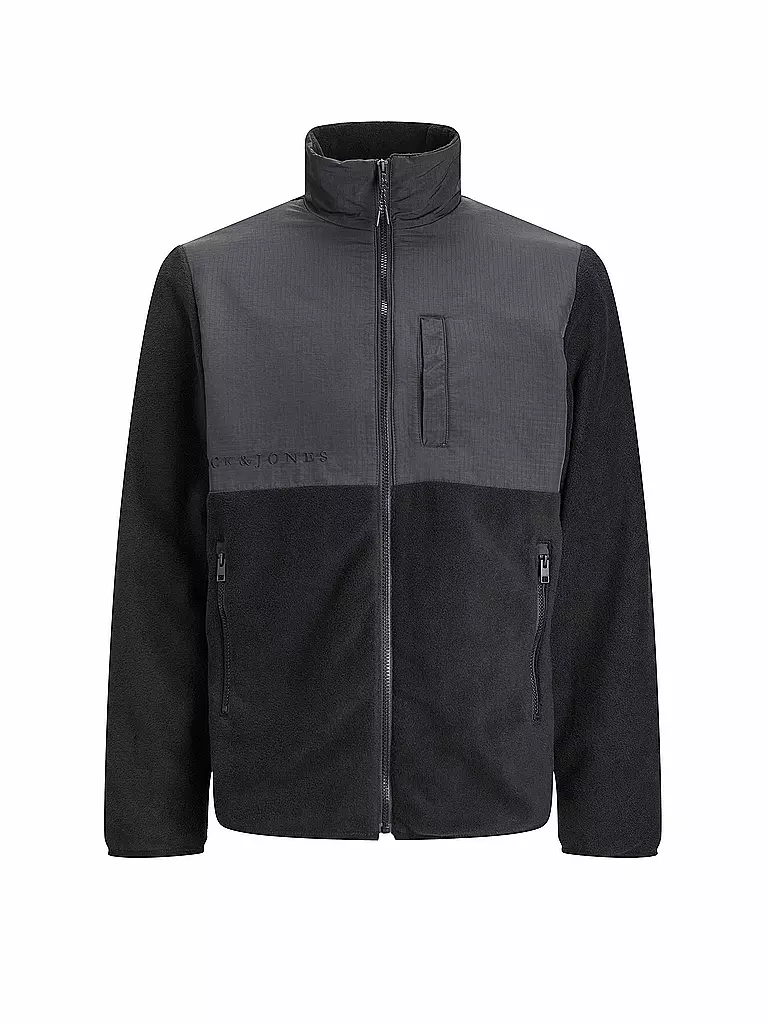 JACK & JONES | Fleecejacke JJMARVIN | schwarz