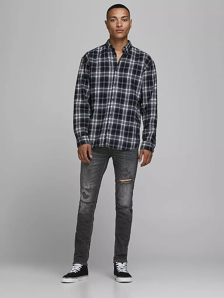 JACK & JONES | Jeans Skinny Fit " JJILIAM  " | schwarz