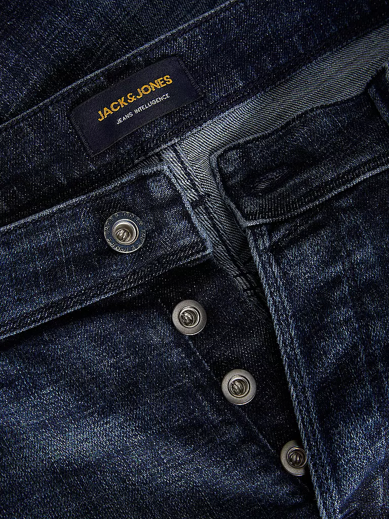 JACK & JONES | Jeans Slim Fit JJIGLENN | dunkelblau