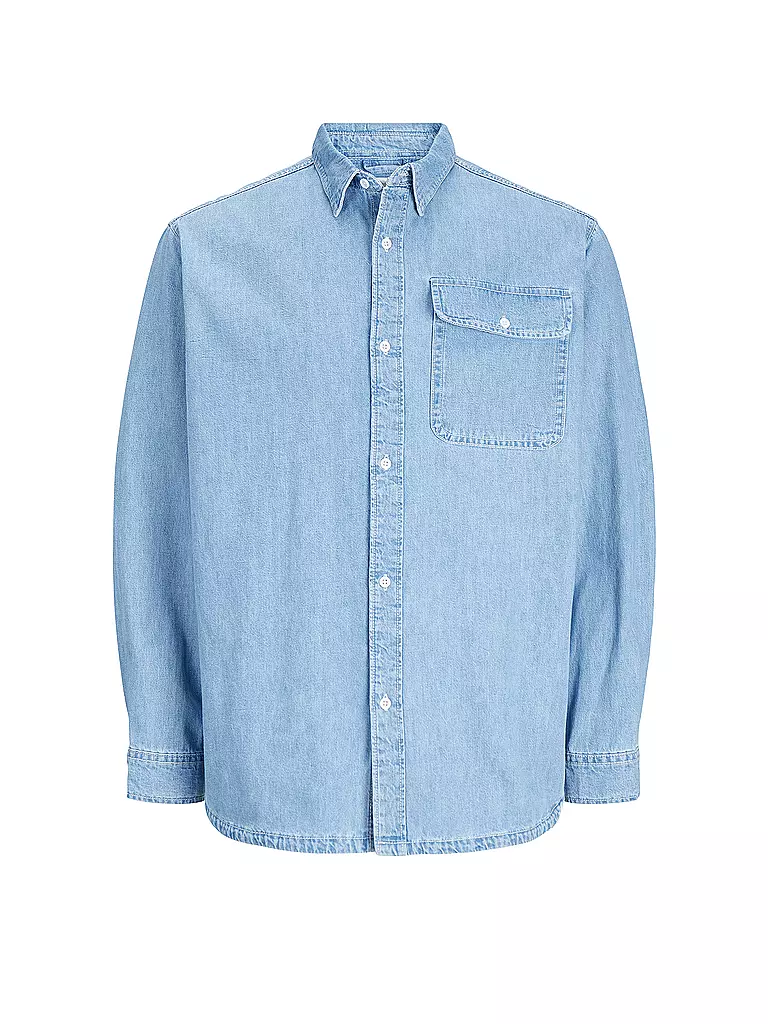 JACK & JONES | Jeanshemd JJIWILSON JJSHIRT | hellblau