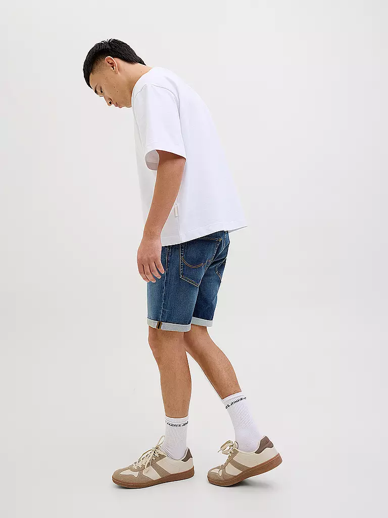 JACK & JONES | Jeansshorts JJIRICK JJICON | blau