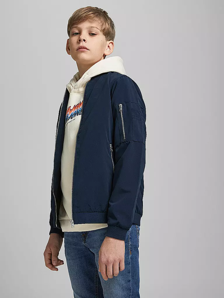 JACK & JONES | Jungen Blouson JJERUSH | dunkelblau