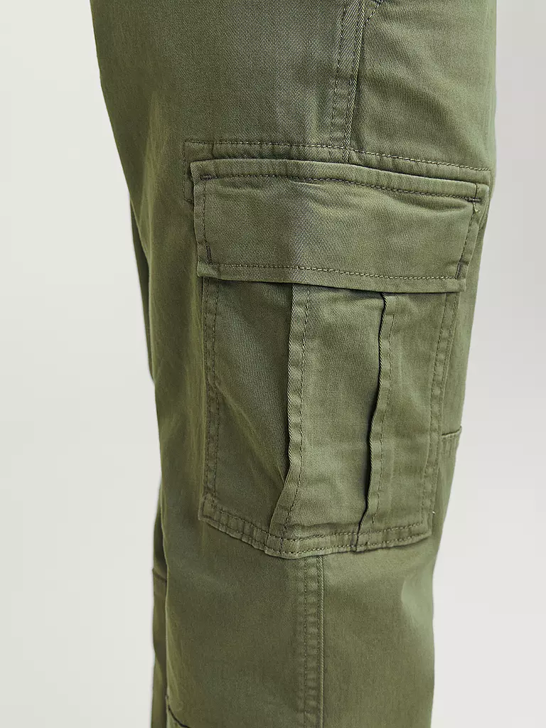 JACK & JONES | Jungen Cargohose JPSTKANE JJHARLOW | olive