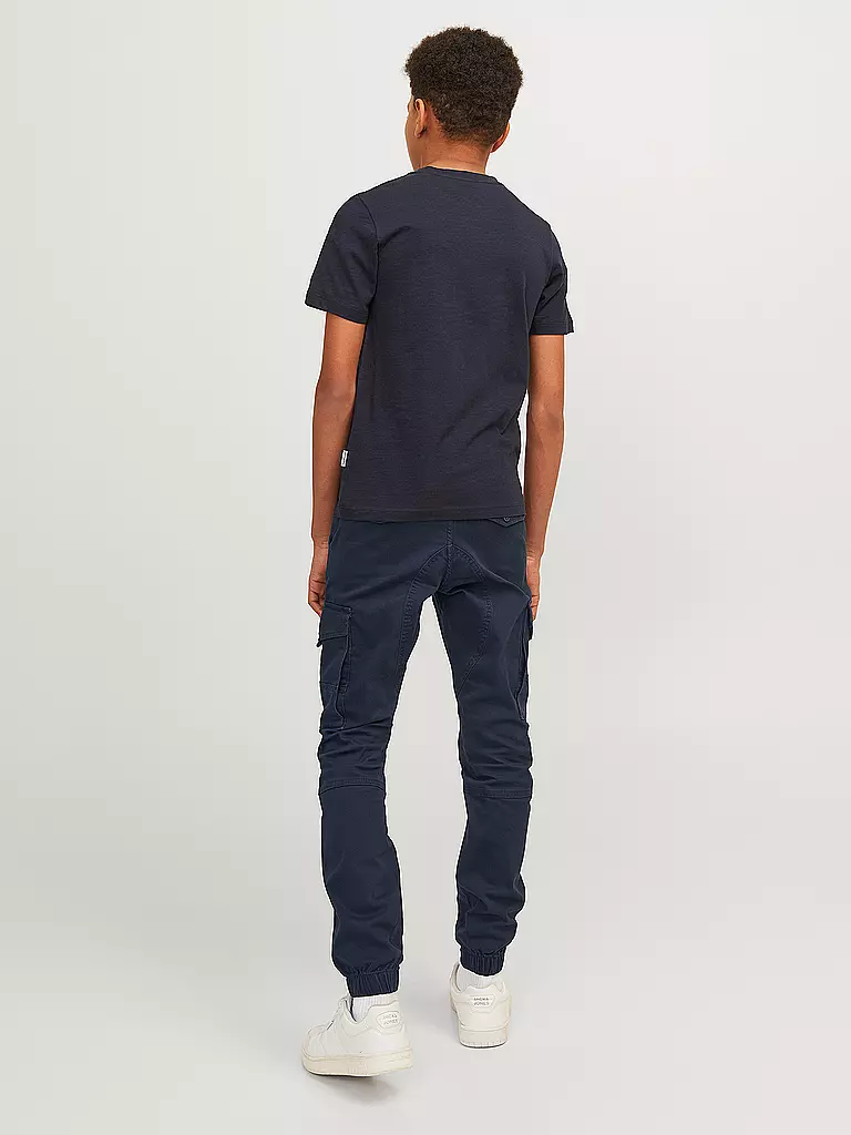 JACK & JONES | Jungen Cargohose Slim Fit JJIPAUL | blau