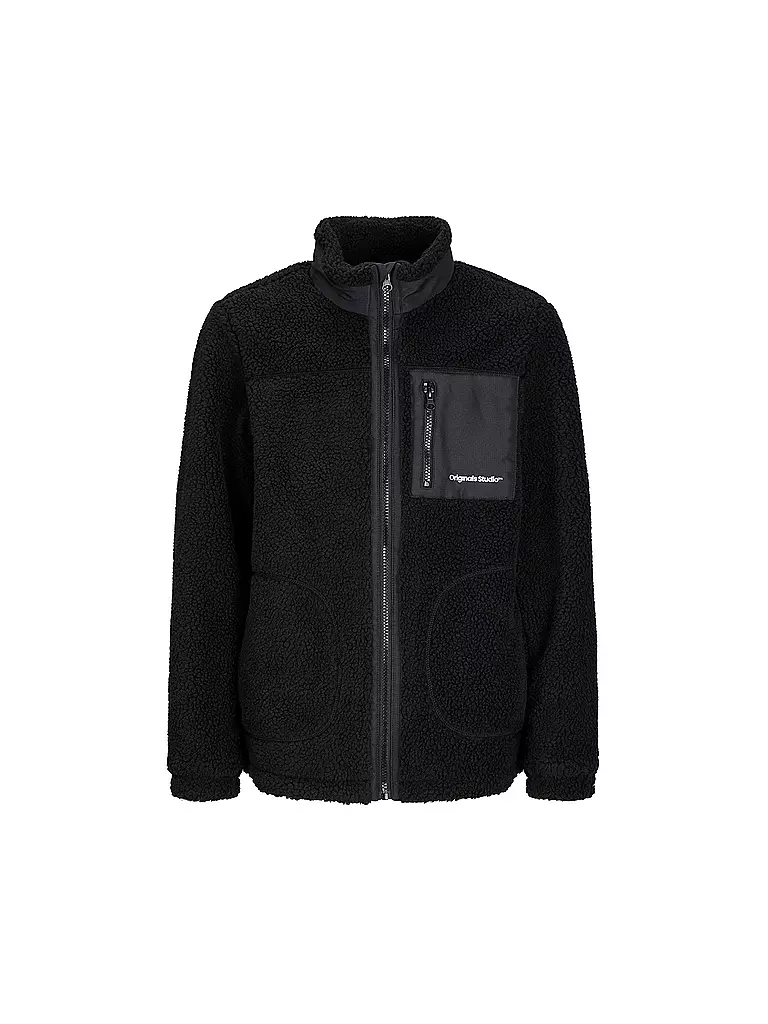 JACK & JONES | Jungen Fleecejacke JORVESTERBRO  | schwarz