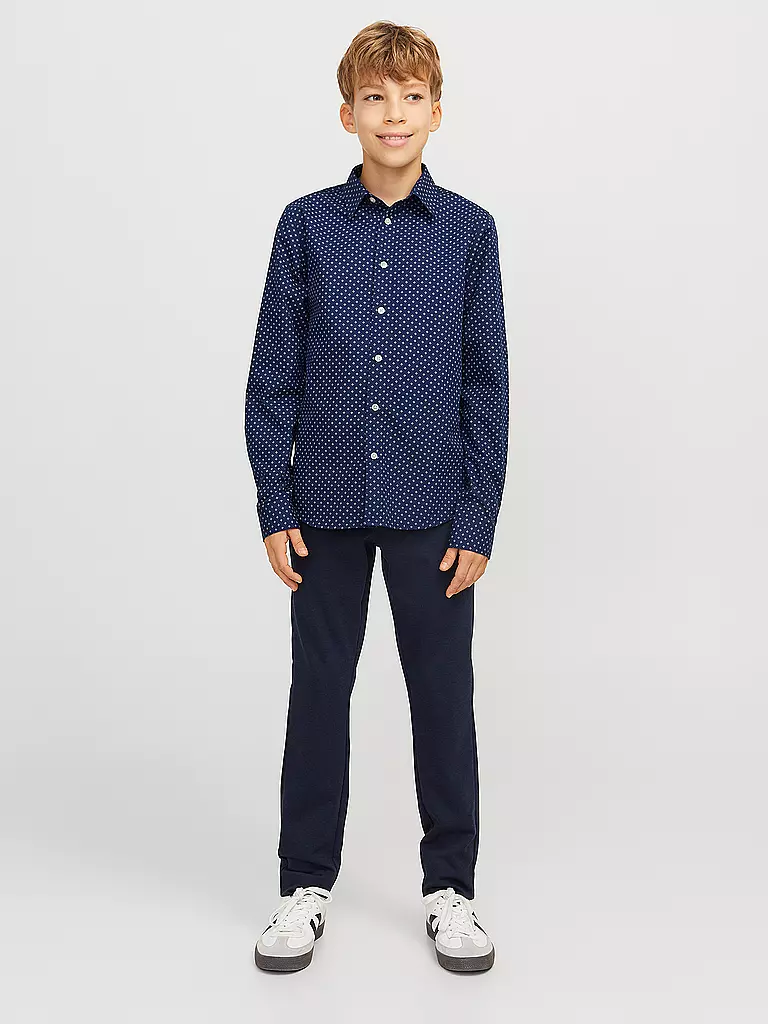 JACK & JONES | Jungen Hemd JJAXEL  | blau