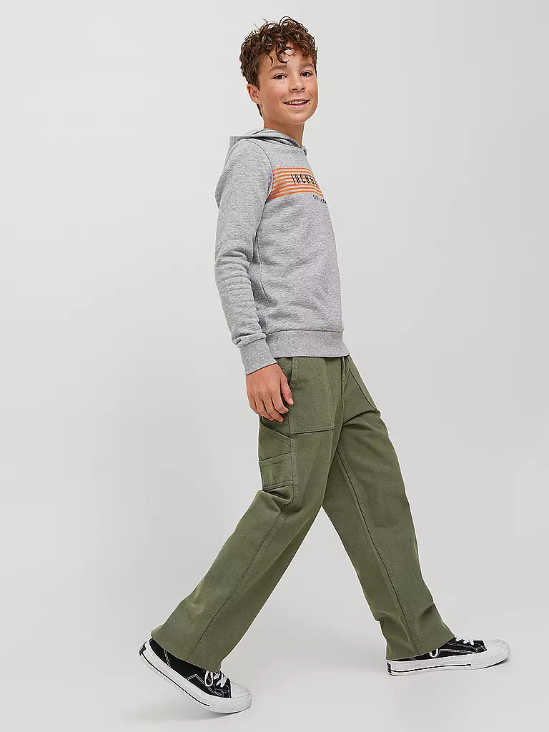 JACK & JONES | Jungen Hose JJICHRIS JJUTILITY MF 876 JNR | olive