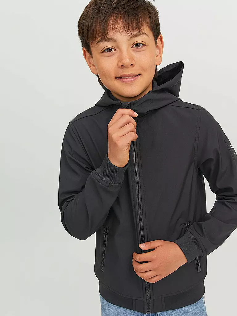 JACK & JONES | Jungen Jacke JJEBASIC | schwarz