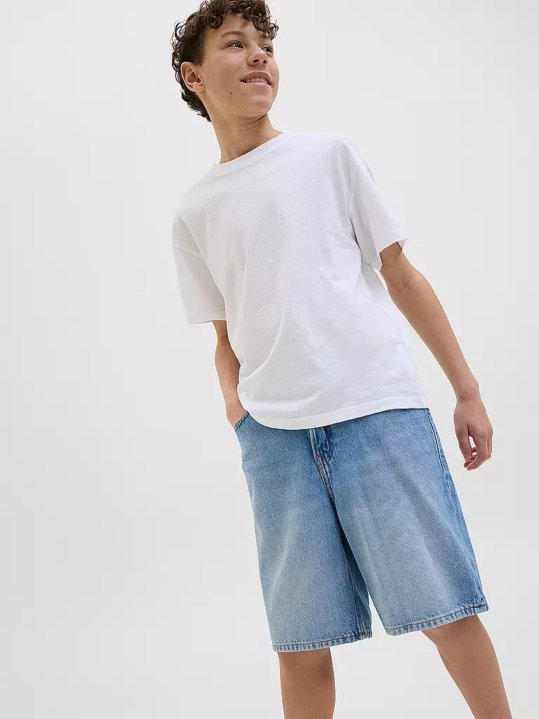 JACK & JONES | Jungen Jeansshorts JJITONY JJORIGINAL | hellblau