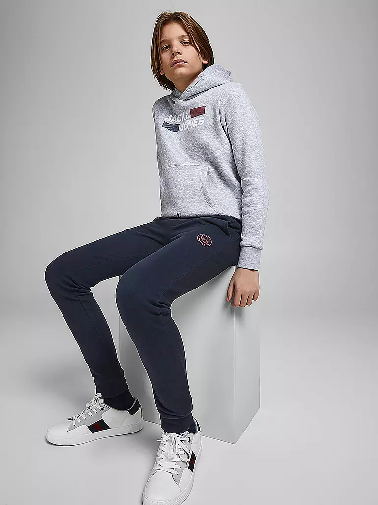 JACK & JONES | Jungen Jogginghose JJIGORDON | blau