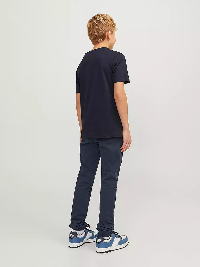 JACK & JONES | Jungen Jogginghose JPSTGORDON JJSWIFT  | dunkelblau