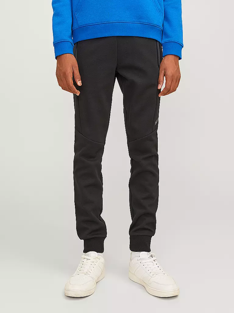 JACK & JONES | Jungen Jogginghose JPSTWILL JJFUSION | schwarz