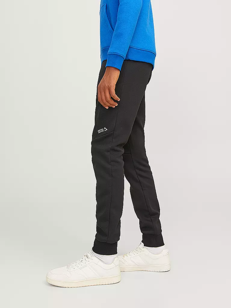 JACK & JONES | Jungen Jogginghose JPSTWILL JJFUSION | schwarz