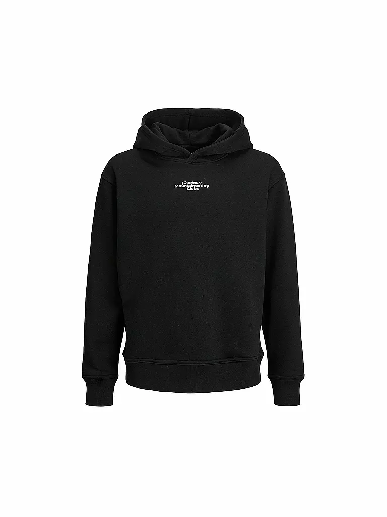 JACK & JONES | Jungen Kapuzensweater - Hoodie JCOALPHA MOUNTAIN | schwarz