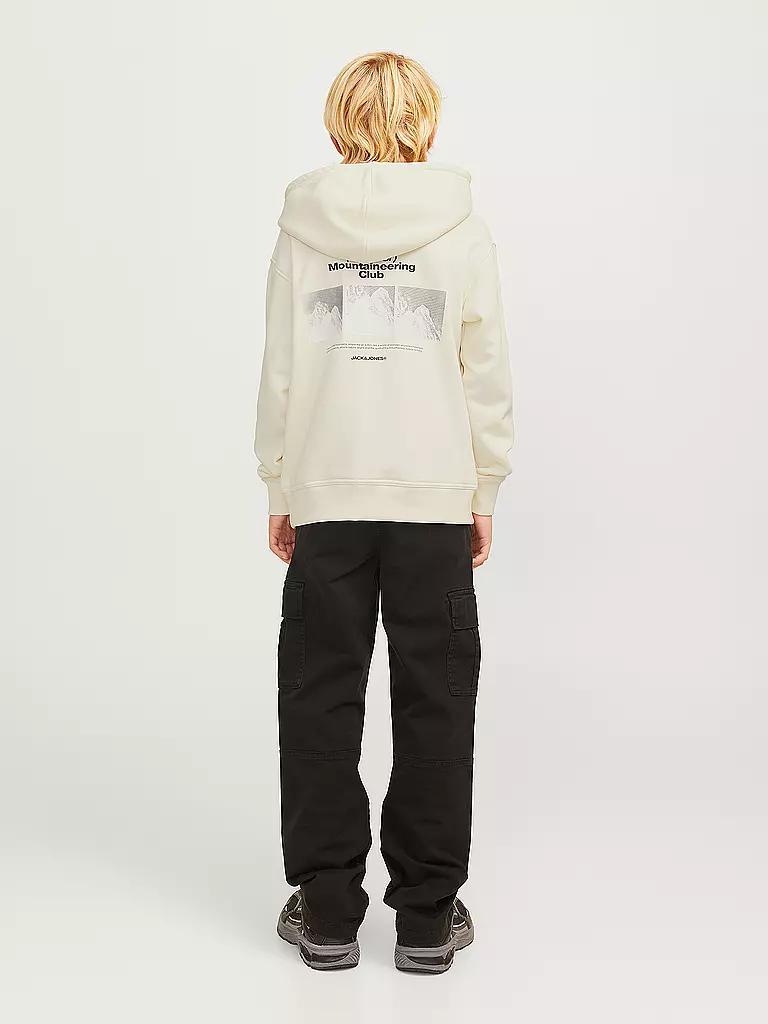 JACK & JONES | Jungen Kapuzensweater - Hoodie JCOALPHA MOUNTAIN | beige