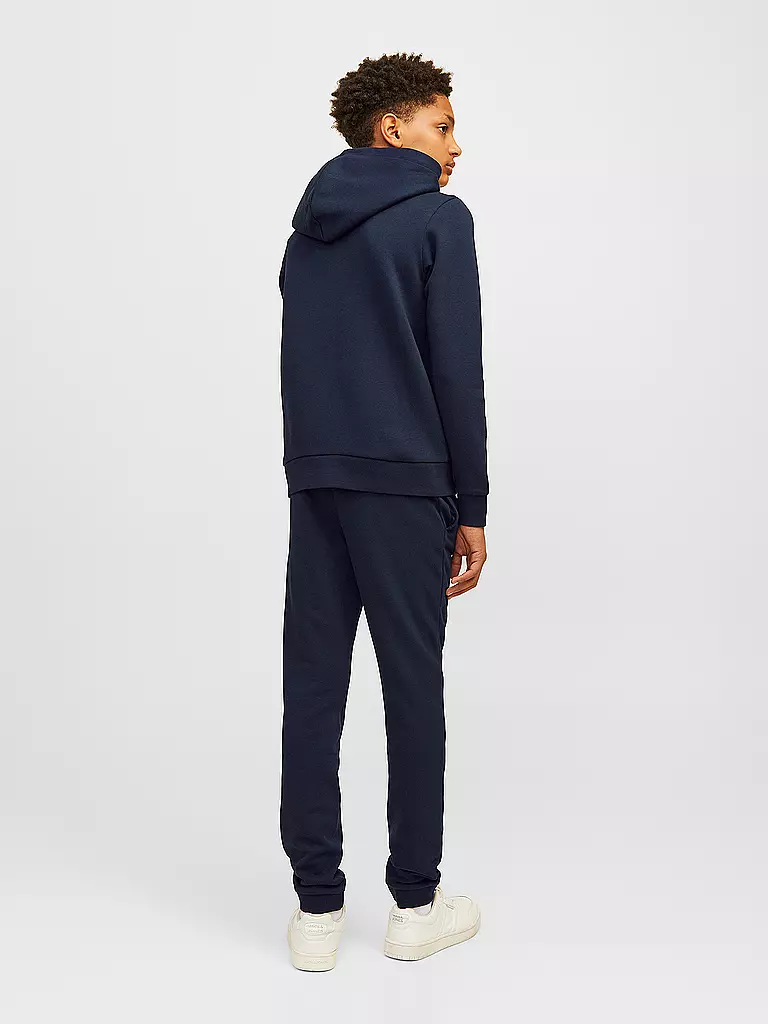 JACK & JONES | Jungen Kapuzensweater - Hoodie JJELOGO | dunkelblau