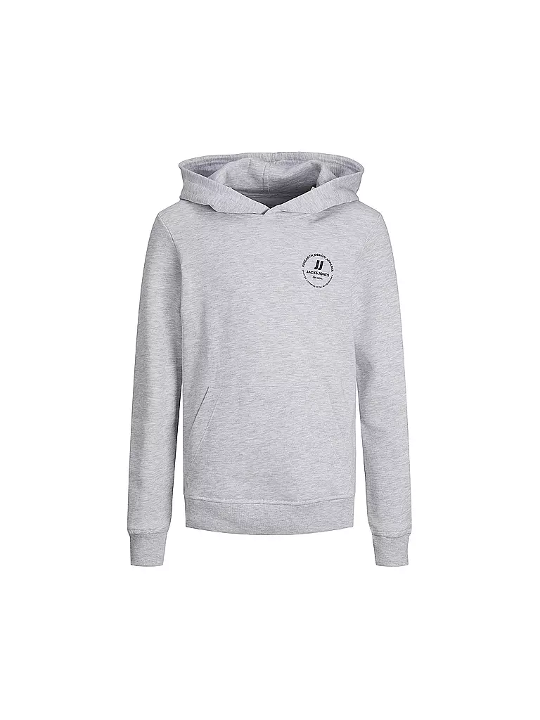 JACK & JONES | Jungen Kapuzensweater - Hoodie JJESWIFT  | hellgrau