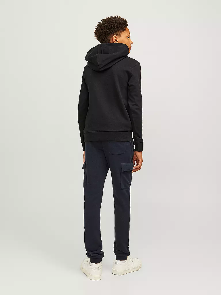 JACK & JONES | Jungen Kapuzensweater - Hoodie JJESWIFT  | schwarz