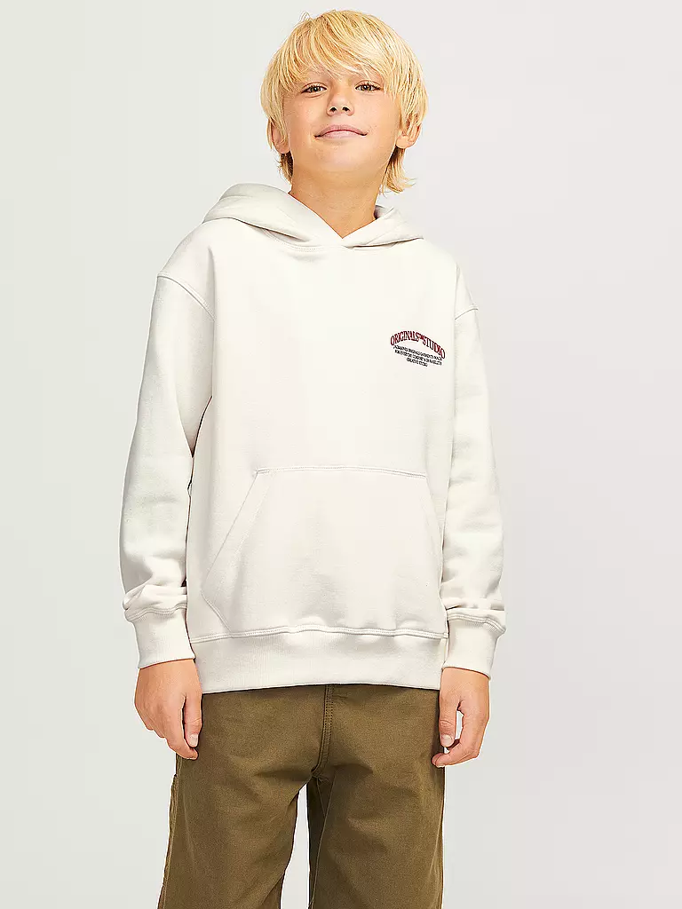 JACK & JONES | Jungen Kapuzensweater - Hoodie JORFREDERIKSBERG | beige