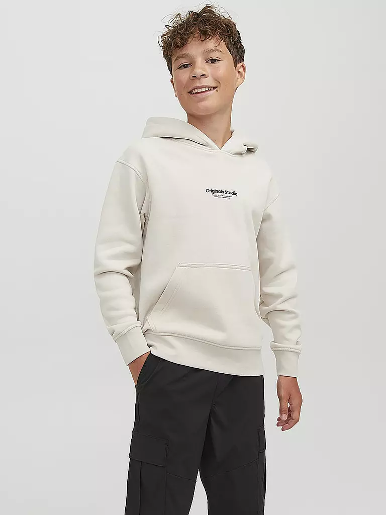 JACK & JONES | Jungen Kapuzensweater - Hoodie JORVESTERBRO | beige