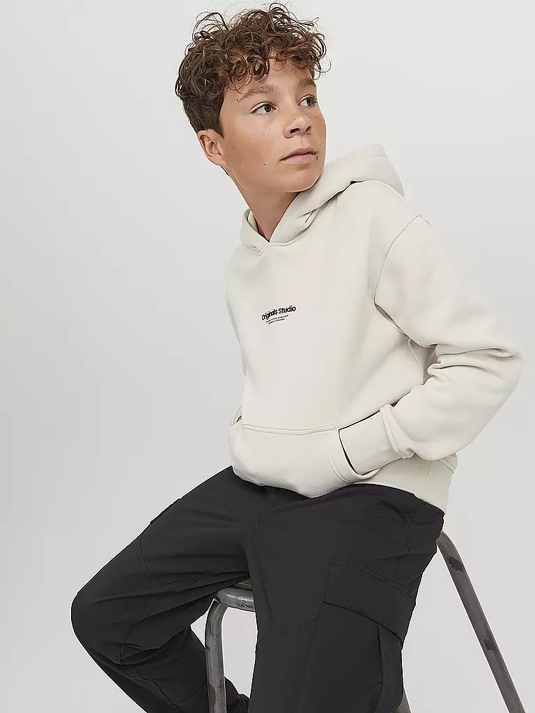 JACK & JONES | Jungen Kapuzensweater - Hoodie JORVESTERBRO | beige