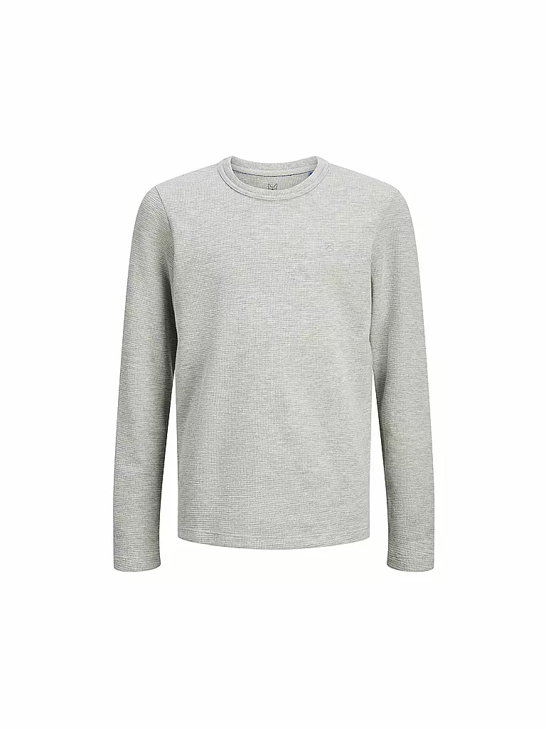 JACK & JONES | Jungen Langarmshirt JPRBLUHARRY | grau