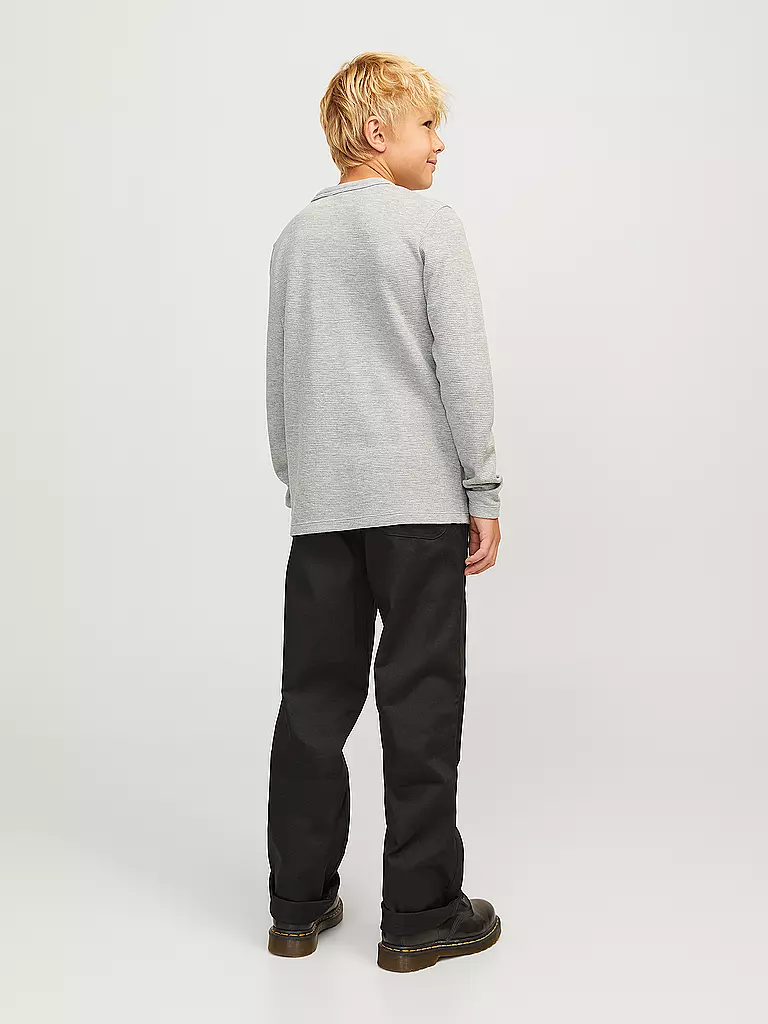 JACK & JONES | Jungen Langarmshirt JPRBLUHARRY | grau