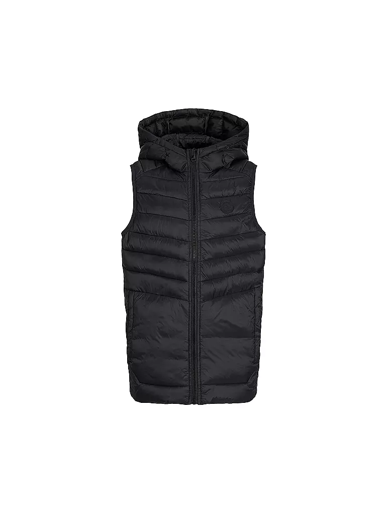 JACK & JONES | Jungen Steppgilet JJESPRINT PUFFER | schwarz