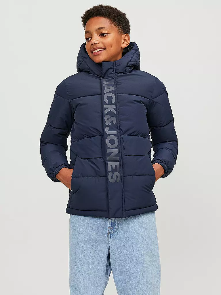 JACK & JONES | Jungen Steppjacke  JCOSPEED  | dunkelblau