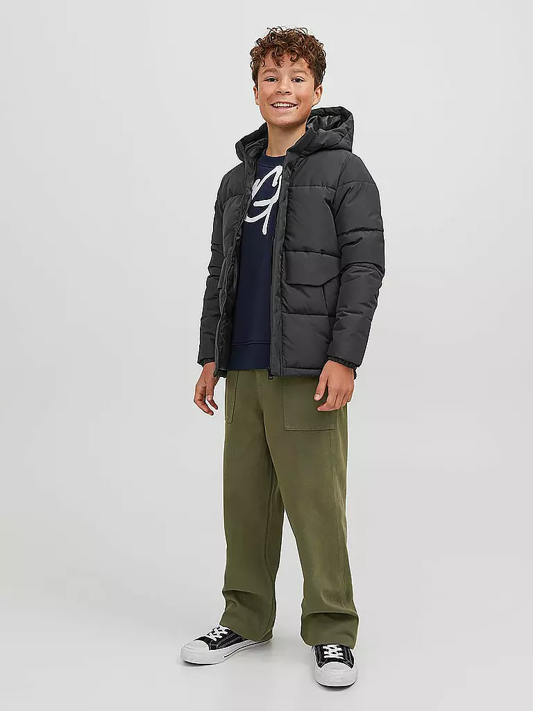 JACK & JONES | Jungen Steppjacke JCOSPEED | schwarz