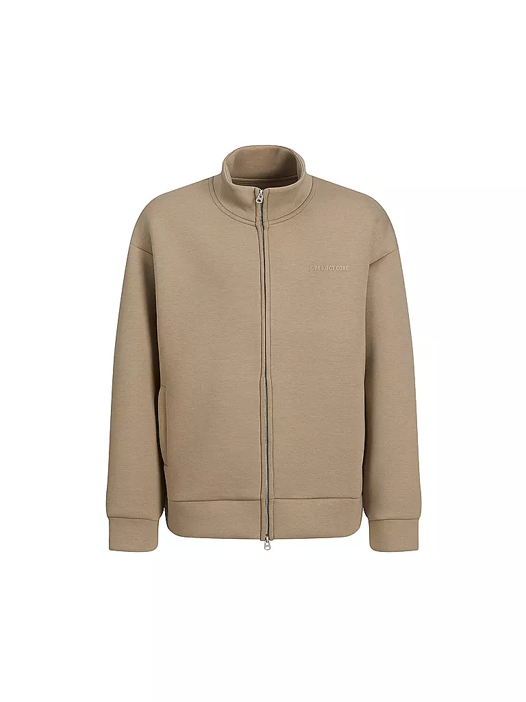 JACK & JONES | Jungen Sweatjacke JCOKINETIC  | beige