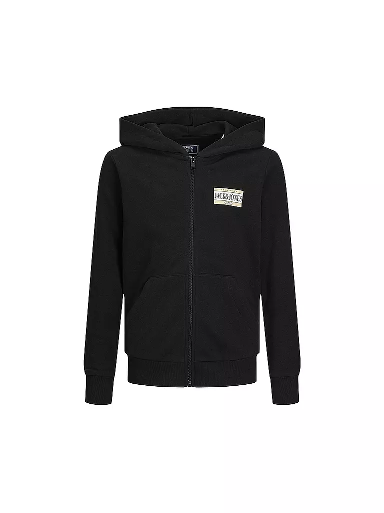 JACK & JONES | Jungen Sweatjacke JORCOBIN | schwarz