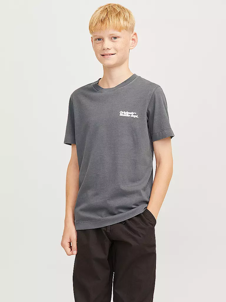 JACK & JONES | Jungen T-Shirt  JORVERMONT | grau