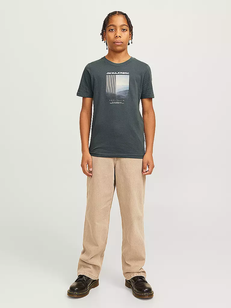 JACK & JONES | Jungen T-Shirt JCOAERO | grau