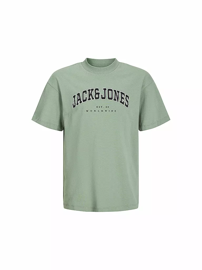 JACK & JONES | Jungen T-Shirt JJECALEB  | hellgrün