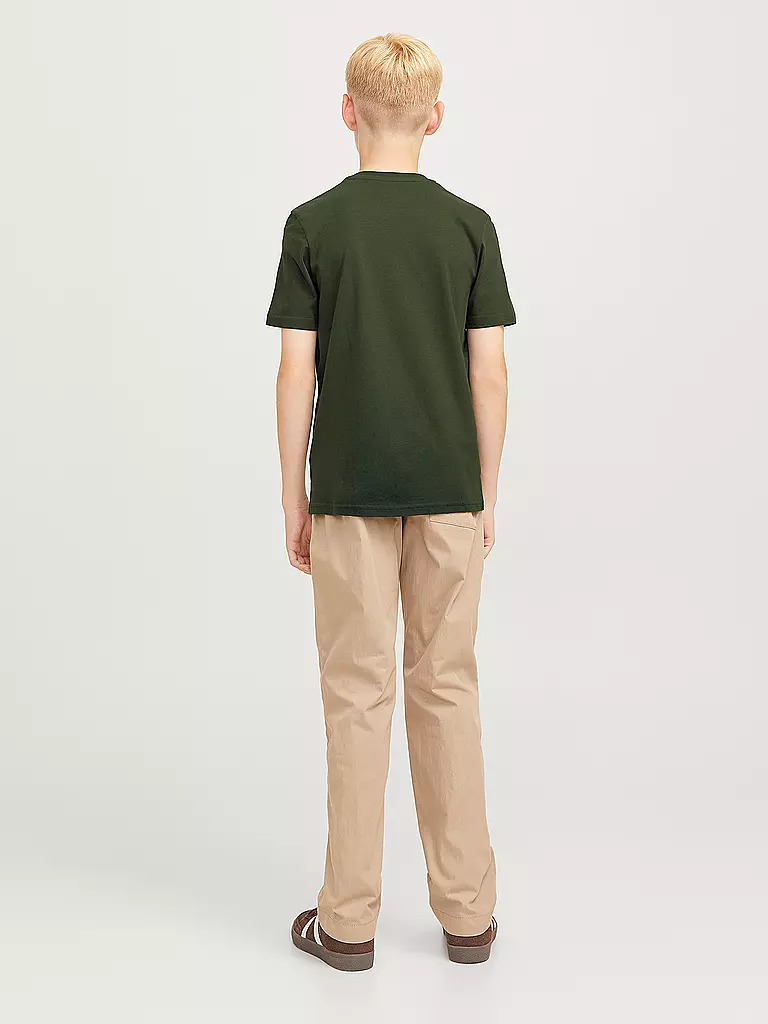 JACK & JONES | Jungen T-Shirt JJHAKKAI | olive