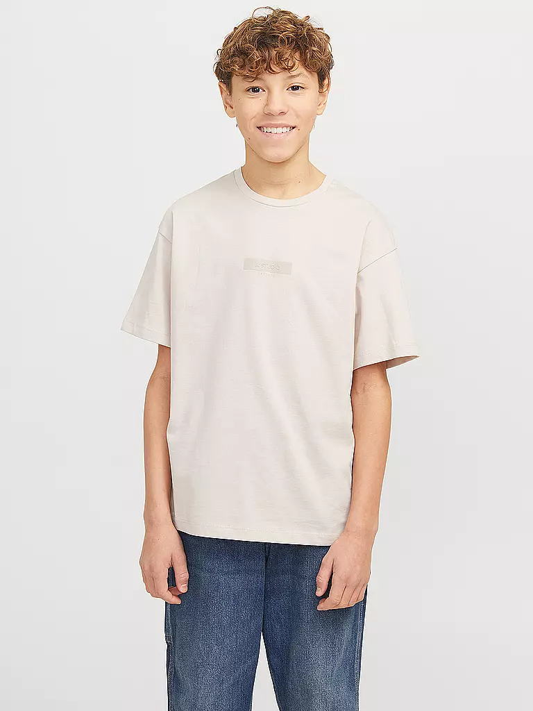 JACK & JONES | Jungen T-Shirt JJTAKA | beige