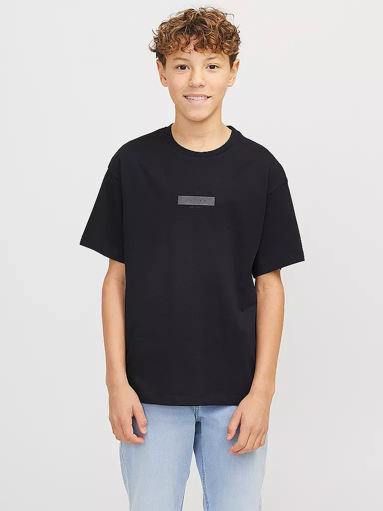 JACK & JONES | Jungen T-Shirt JJTAKA | schwarz