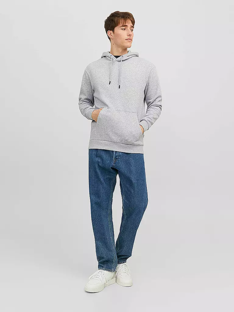 JACK & JONES | Kapuzensweater - Hoodie  JJEBRADLEY | hellgrau