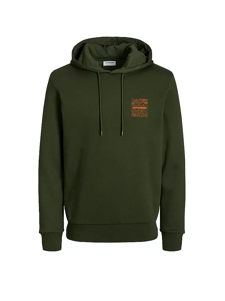 JACK & JONES | Kapuzensweater - Hoodie JJLINER | dunkelgrün