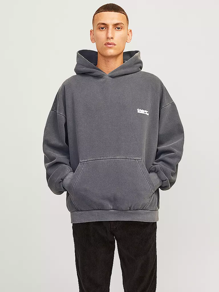 JACK & JONES | Kapuzensweater - Hoodie JORVERMONT | grau