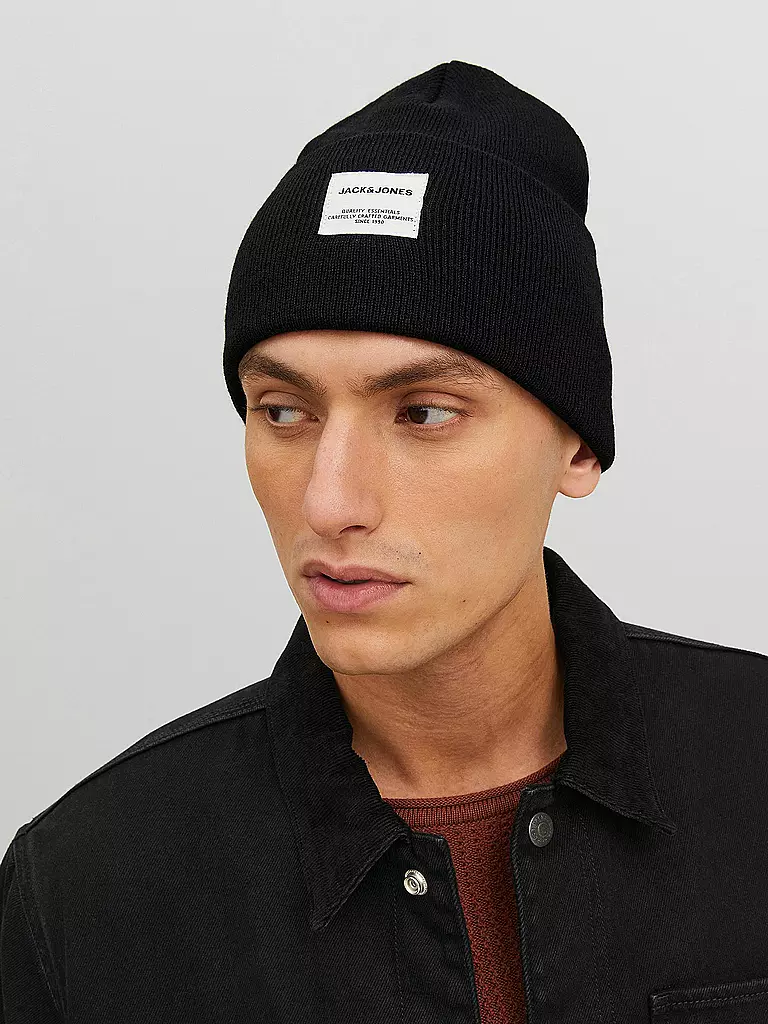 JACK & JONES | Mütze - Haube JACLONG | schwarz