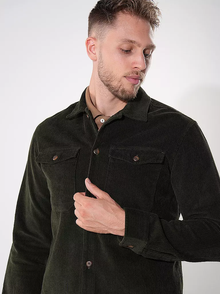 JACK & JONES | Overshirt JJEEDDIE | olive