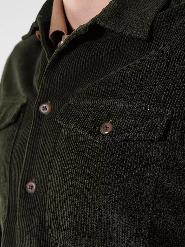 JACK & JONES | Overshirt JJEEDDIE | olive