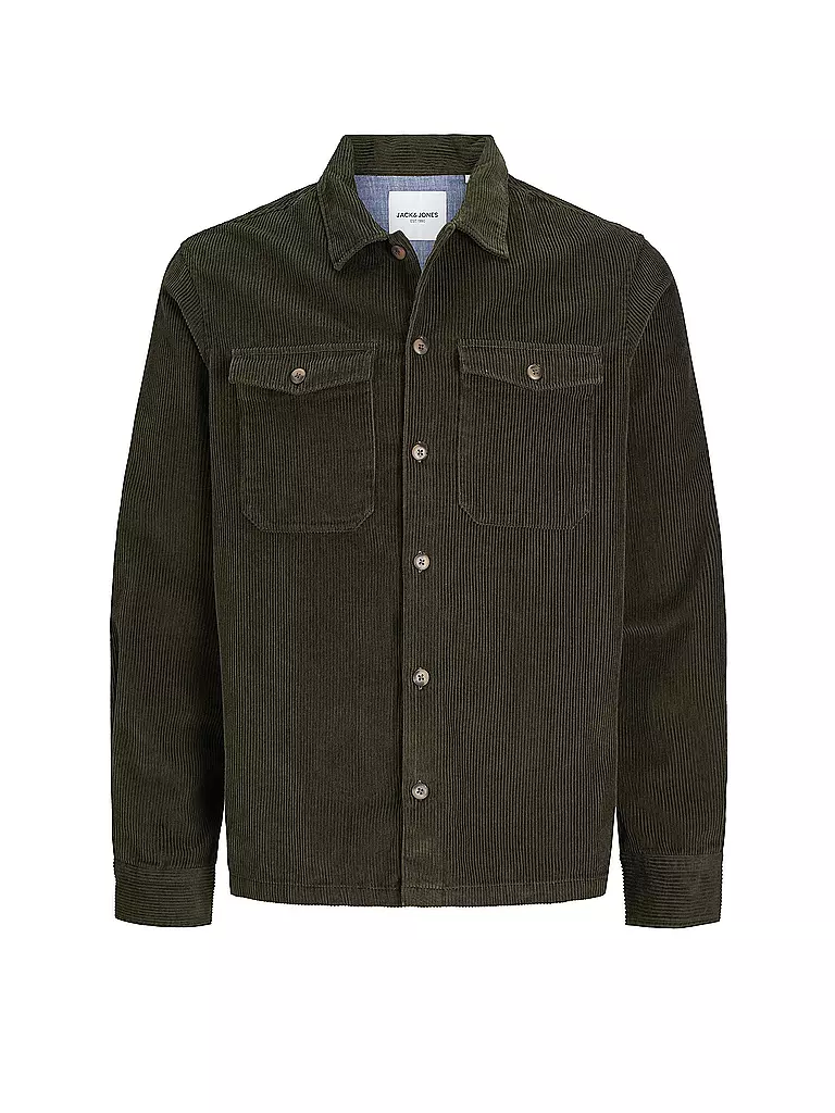 JACK & JONES | Overshirt JJEEDDIE | olive