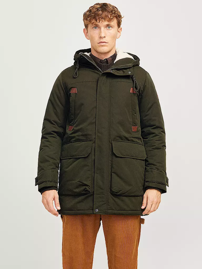 JACK & JONES | Parka JJEPOLAR  | olive