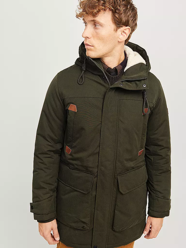 JACK & JONES | Parka JJEPOLAR  | olive